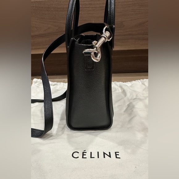 NANO LUGGAGE BAG IN DRUMMED CALFSKIN
BLACK - Picture 2 of 7